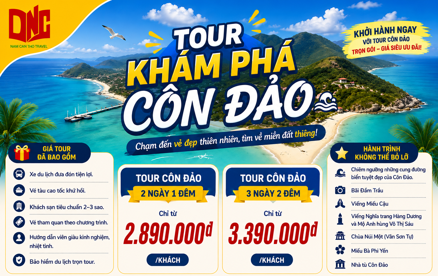 Tour Côn Đảo