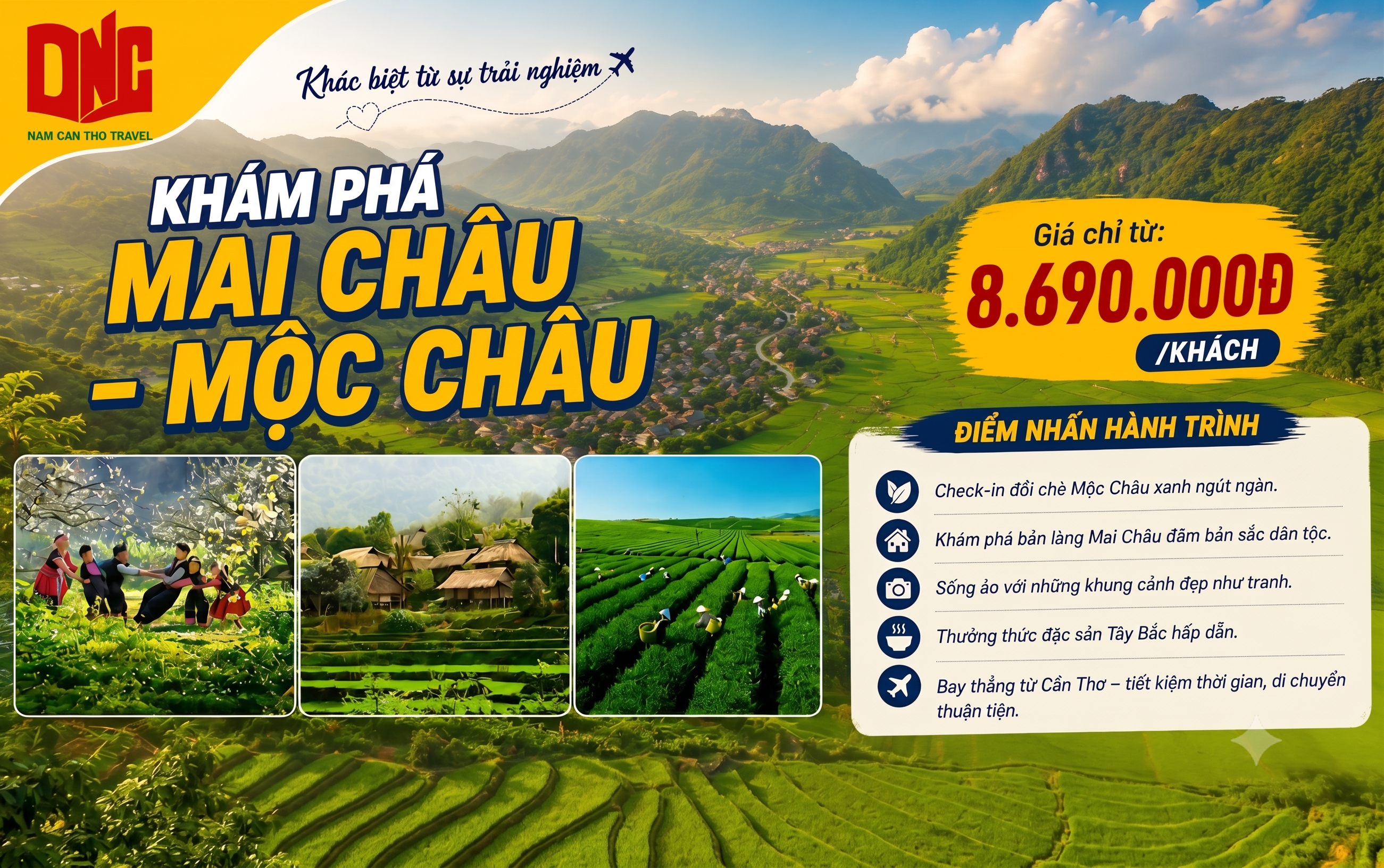 Tour Mộc Châu