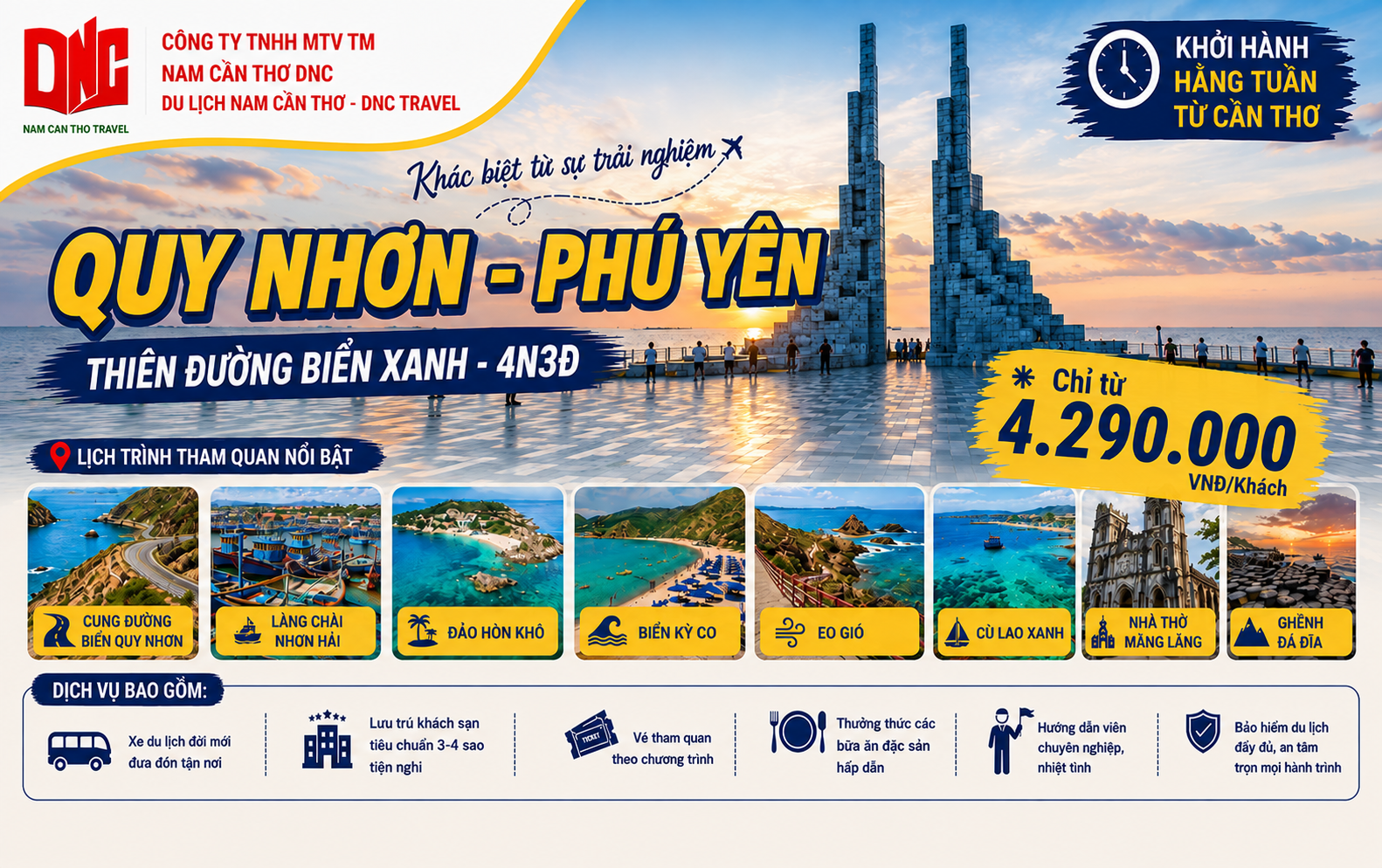 Tour Quy Nhơn